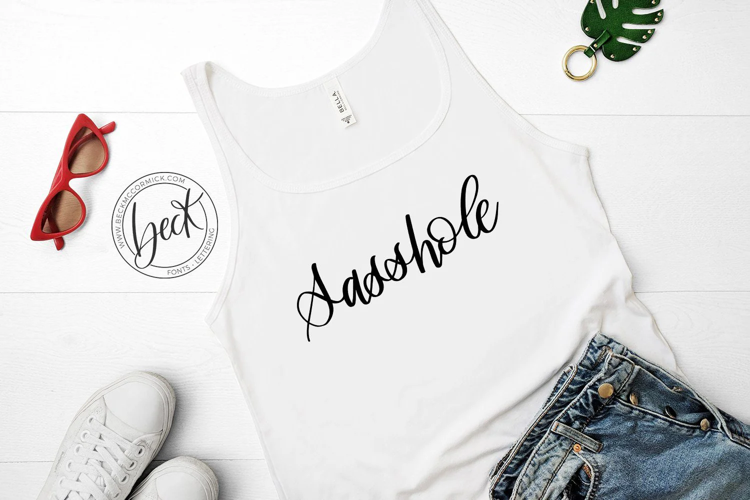 Sasshole - Handlettered SVG File - Image 2