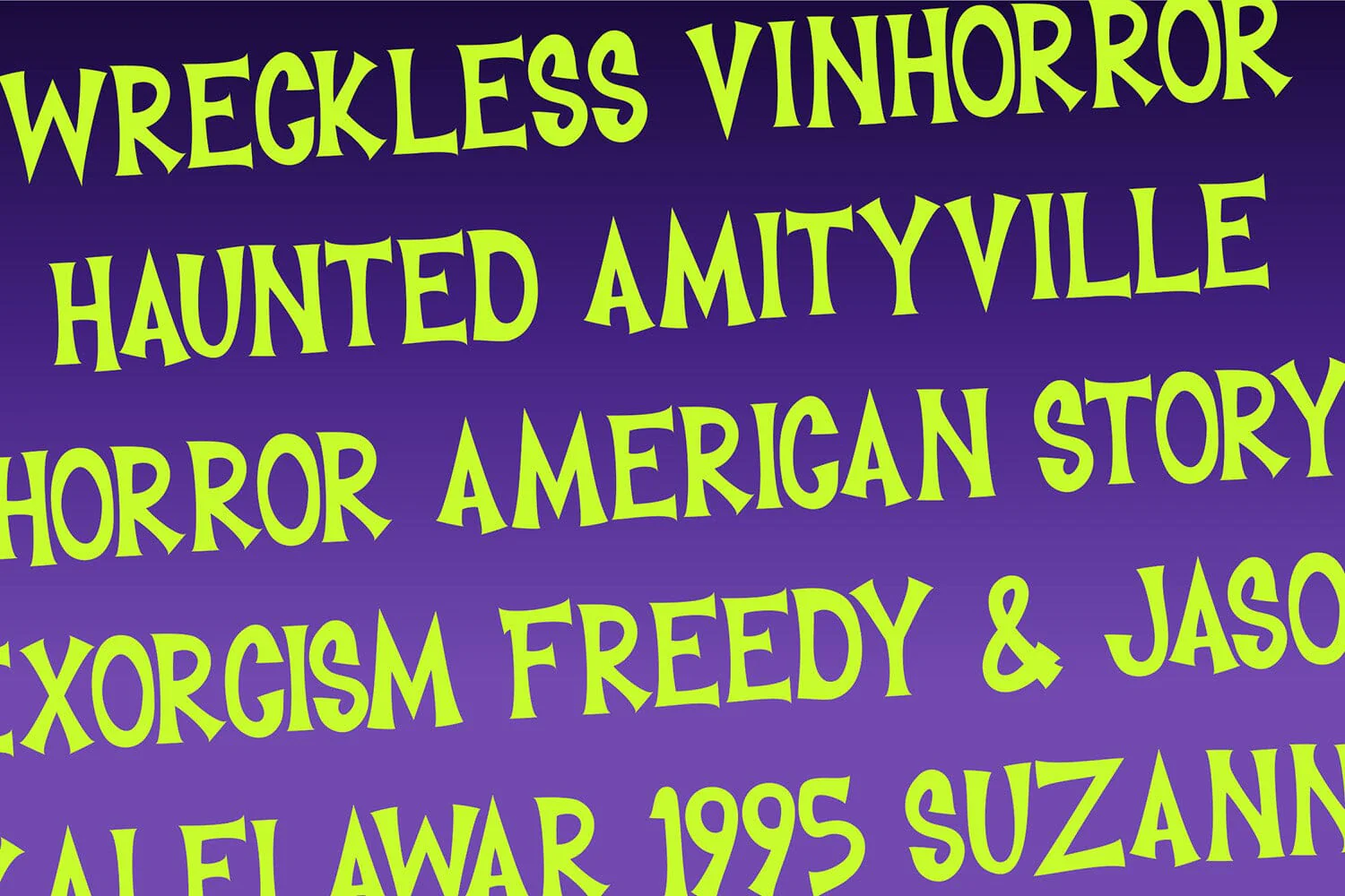 Screamy - Spooky Halloween Font - Image 6
