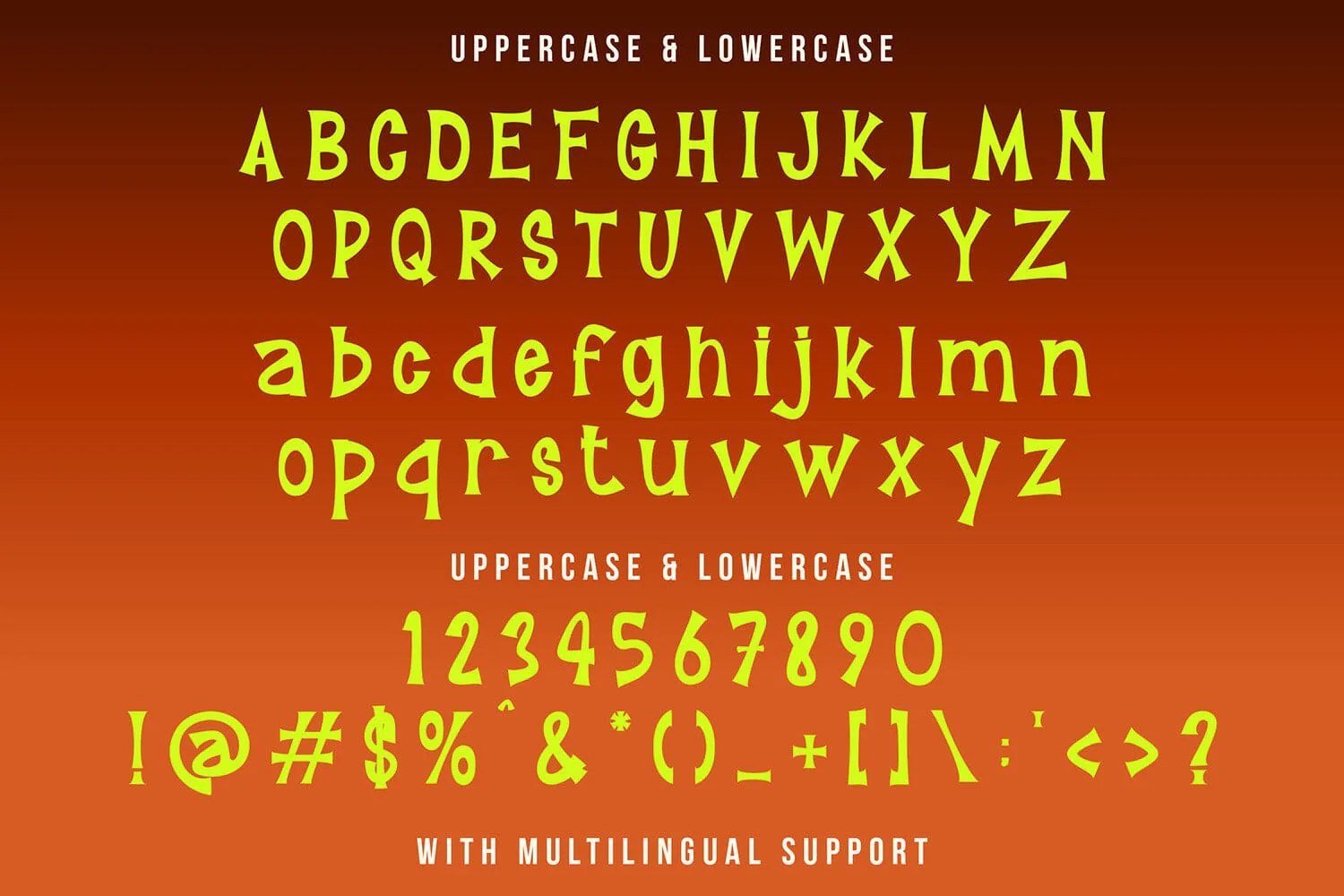 Screamy - Spooky Halloween Font - Image 8