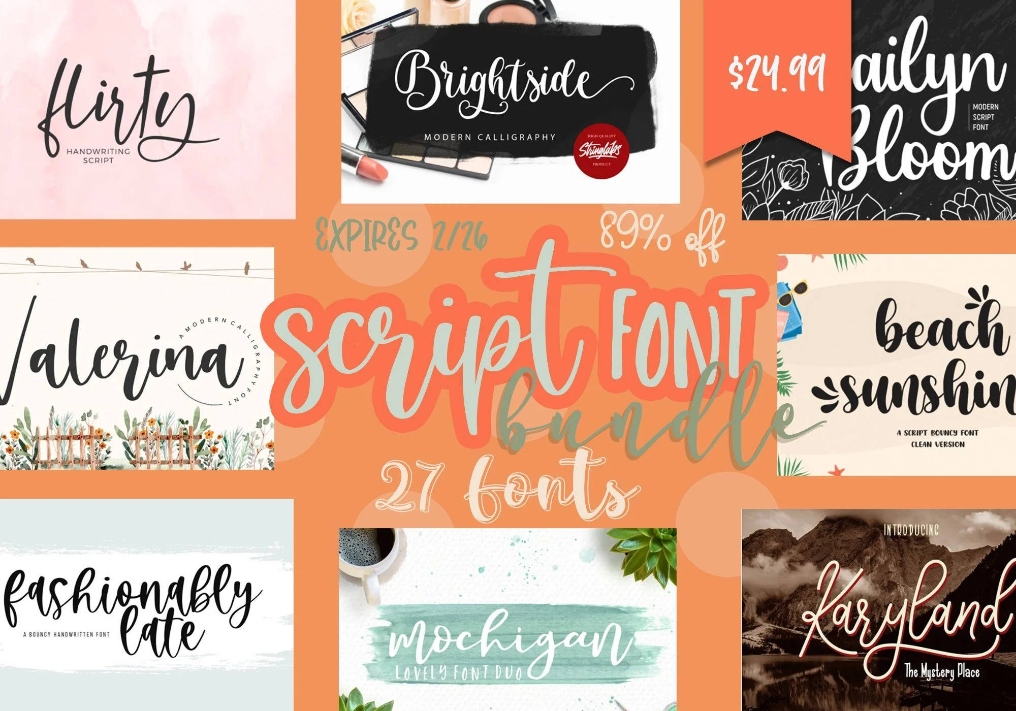 Script Font Bundle