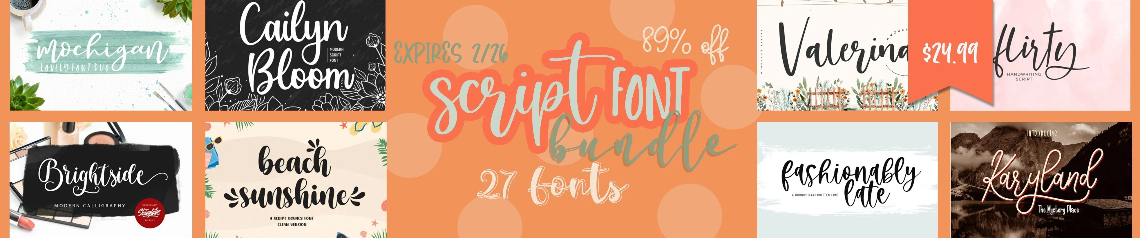 Script Font Bundle - Image 2