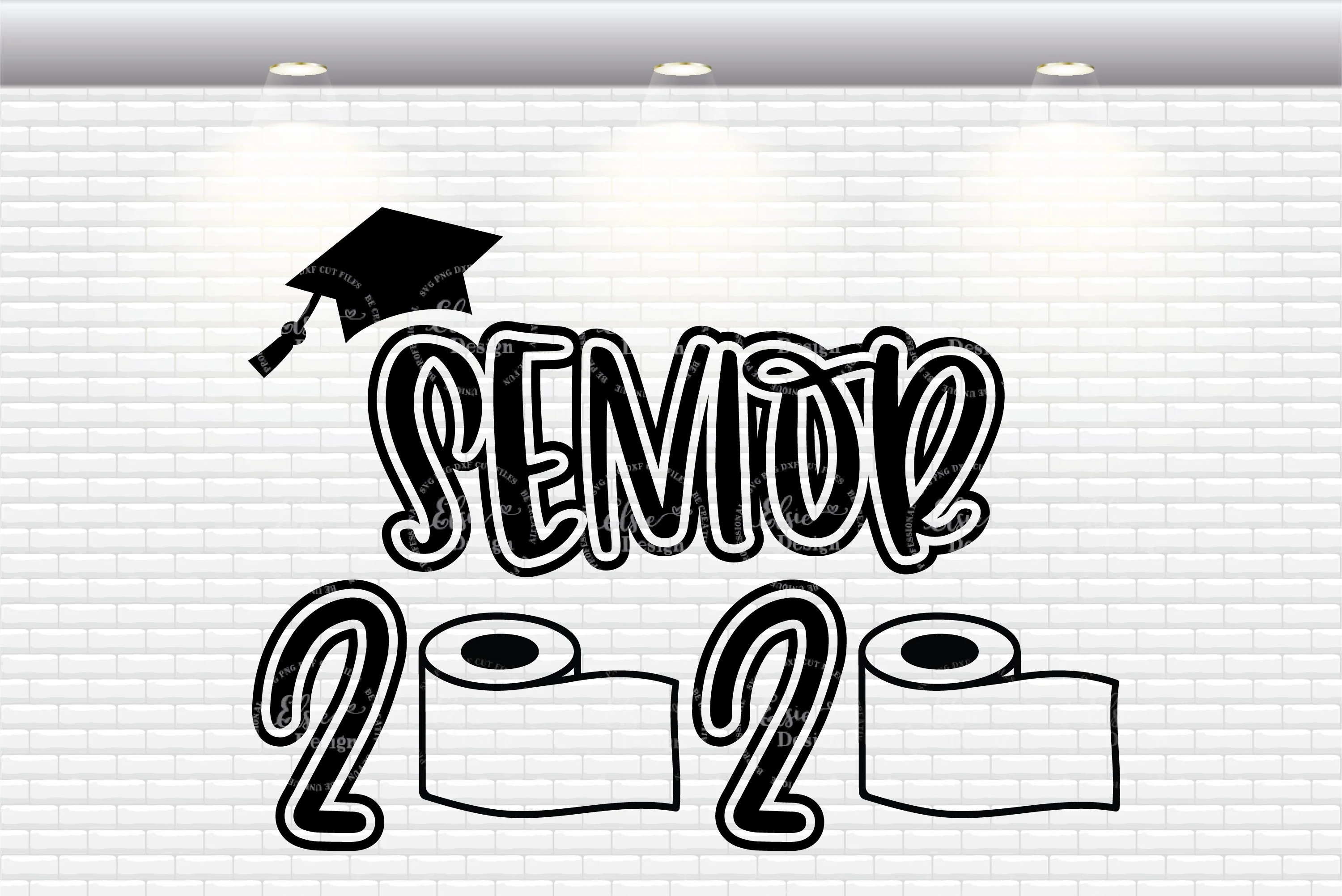Senior 2020 Toilet Paper - SVG, PNG, DXF, EPS - Image 2