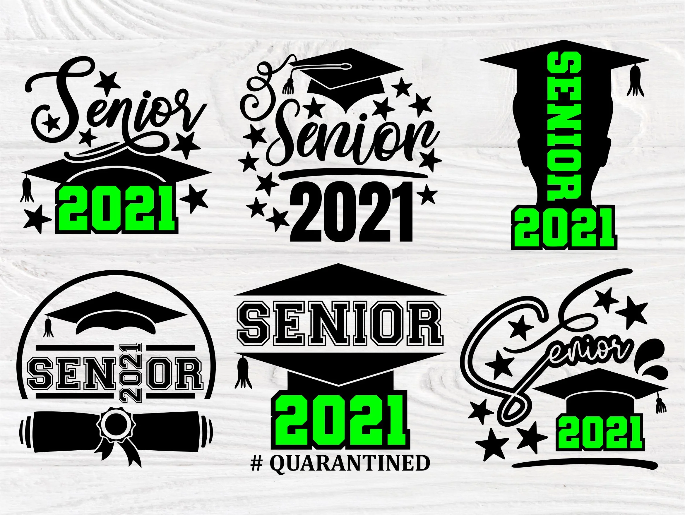 Senior 2021 SVG Bundle, Graduation Svg, Shirts Svg - Image 2