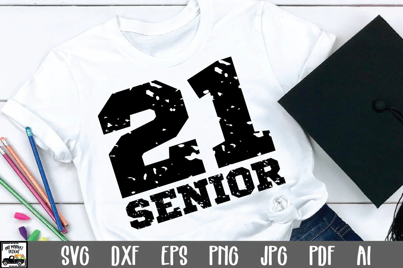 Senior 2021 SVG File - Graduation SVG File