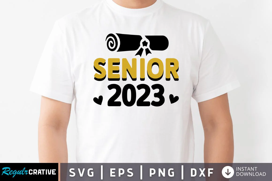 Senior 2023 SVG