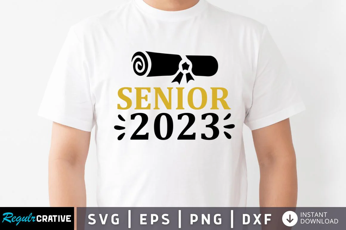 Senior 2023 SVG