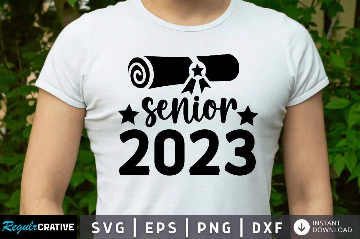 Senior 2023 SVG