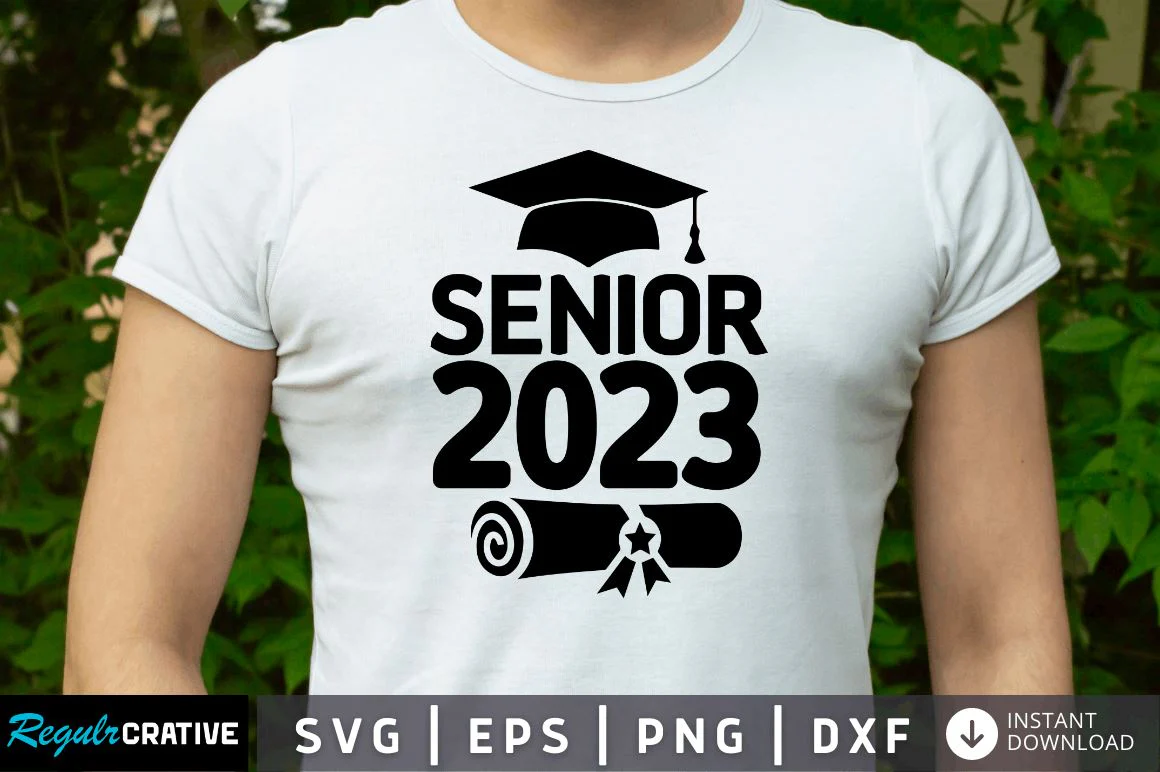 Senior 2023 SVG
