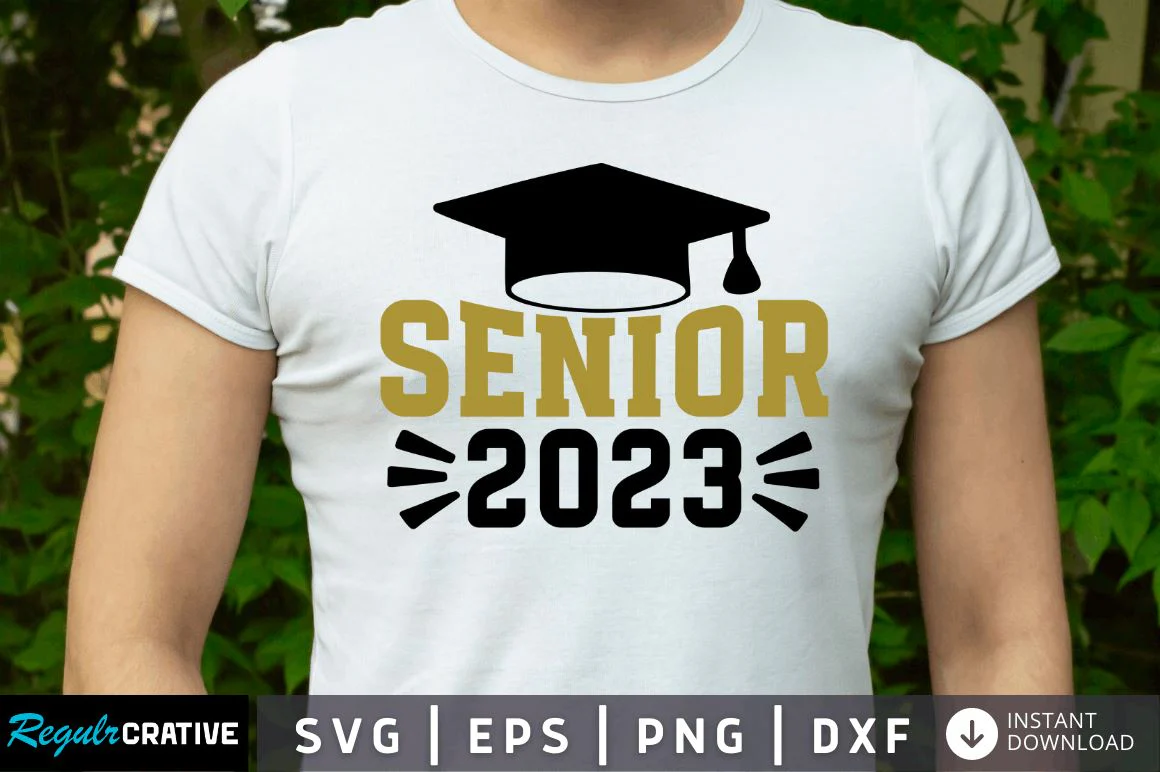 Senior 2023 SVG