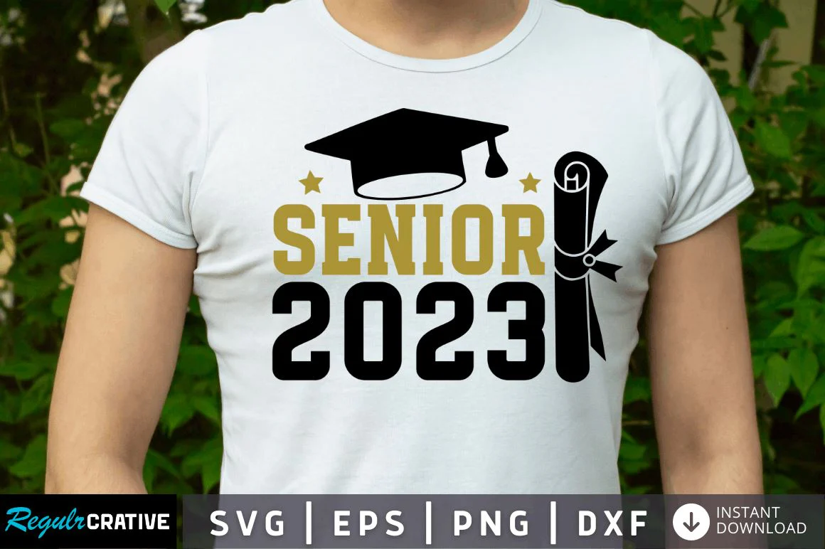 Senior 2023 SVG