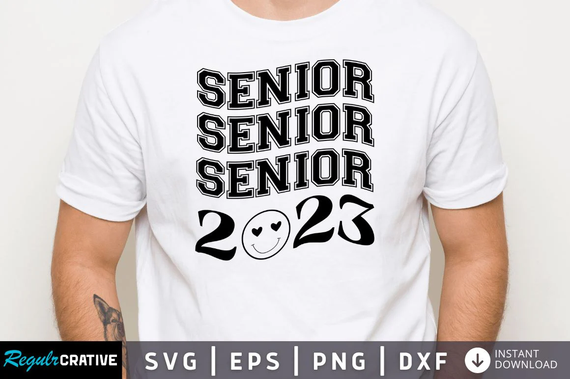 Senior 2023 SVG