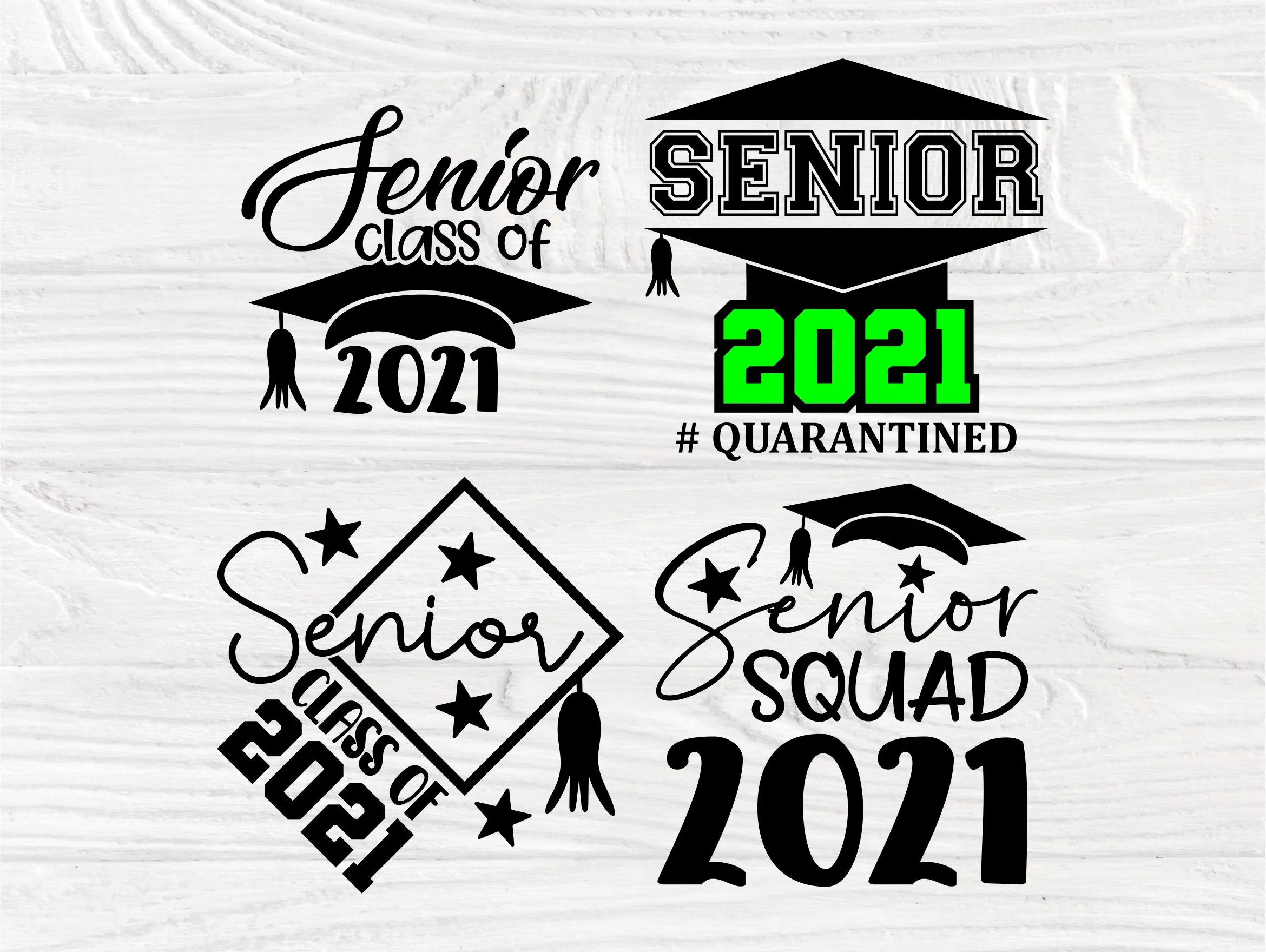 Senior Class of 2021 SVG Bundle, Graduation Svg - Image 4