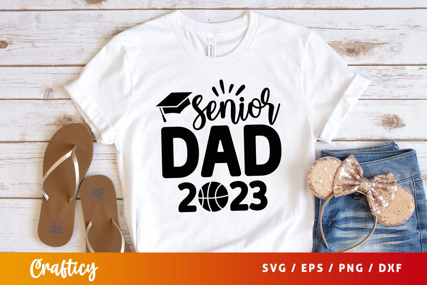 senior dad 2023 Svg Design - Image 3