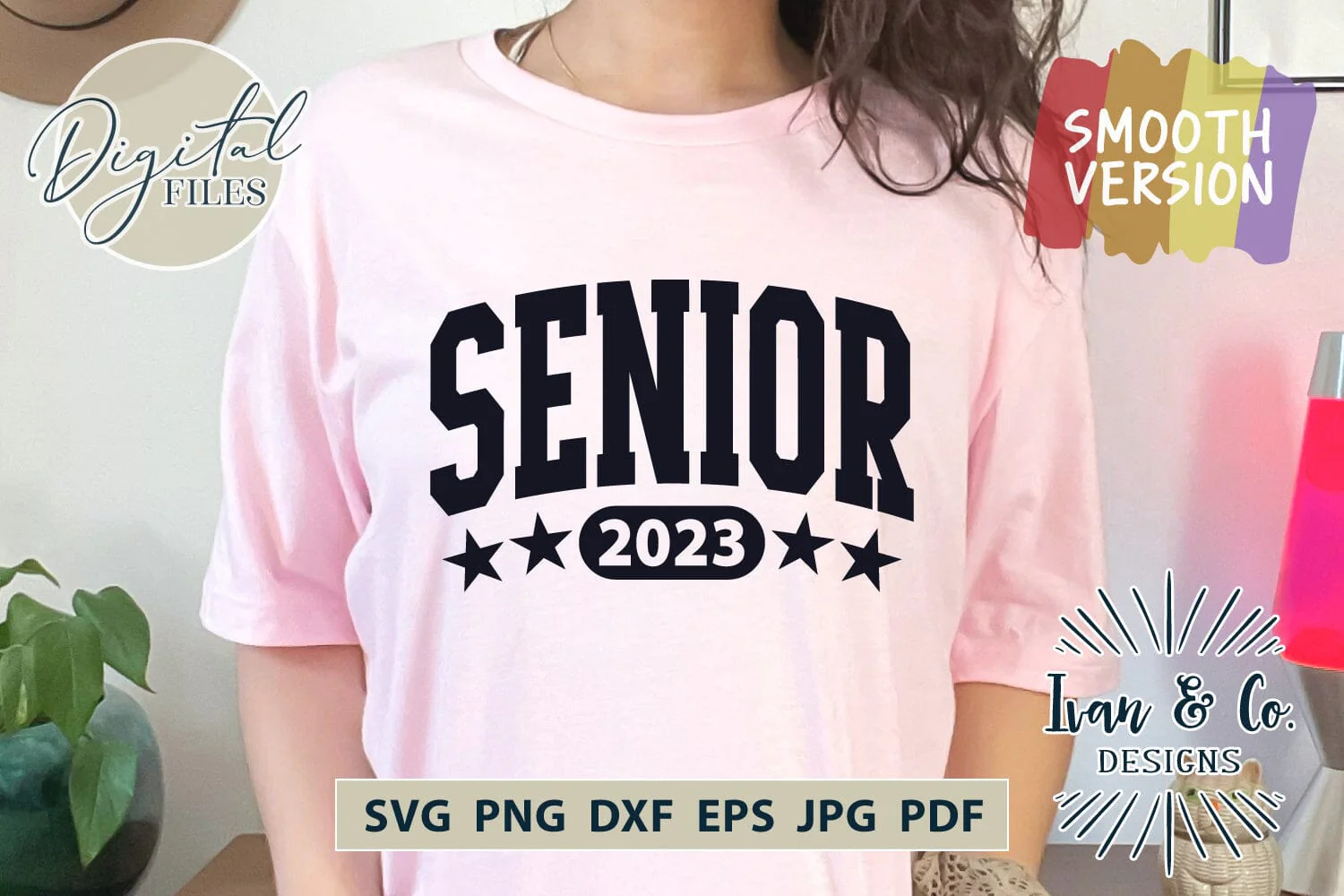 Senior SVG Files, Graduation Svg, Class of 2024 Svg, Senior 2023, Senior 2024, Senior 2025, Cut Files, Cricut, Silhouette, Digital Cut Files, Vinyl Designs, DXF PNG JPG (1723397181) - Image 4