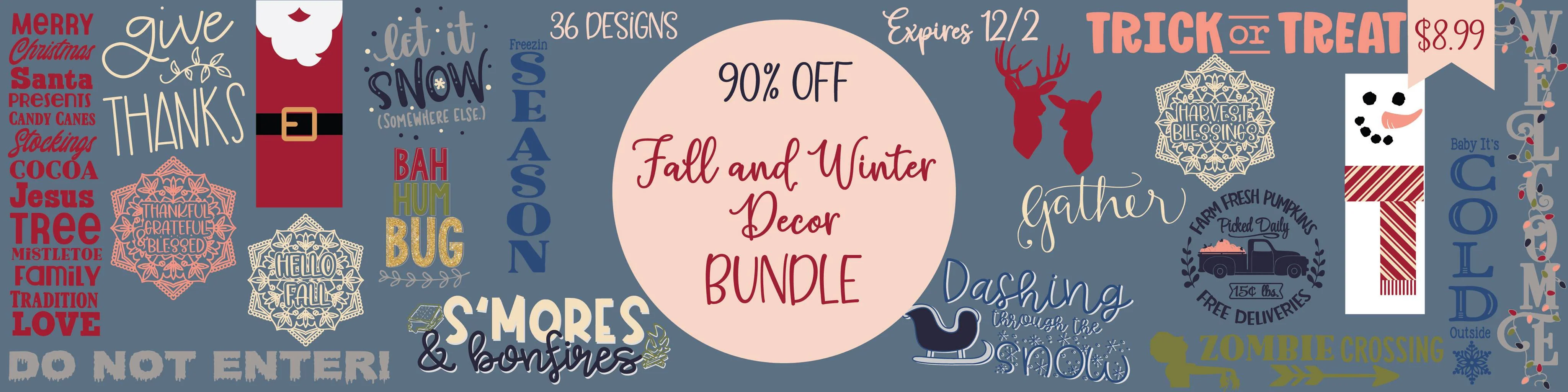 Fall and Winter Decor Bundle - Image 2