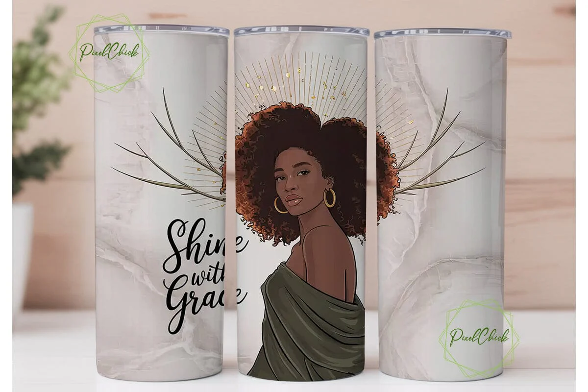 Shine With Grace 20oz Tumbler Wrap