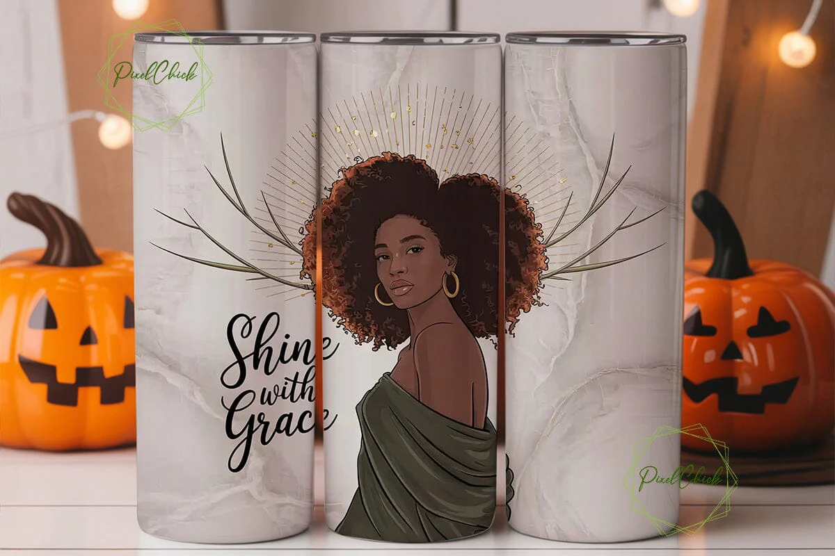Shine With Grace 20oz Tumbler Wrap - Image 2