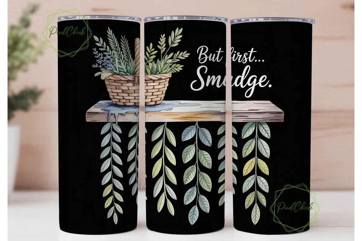 Smudge Kit 20oz Tumbler Wrap