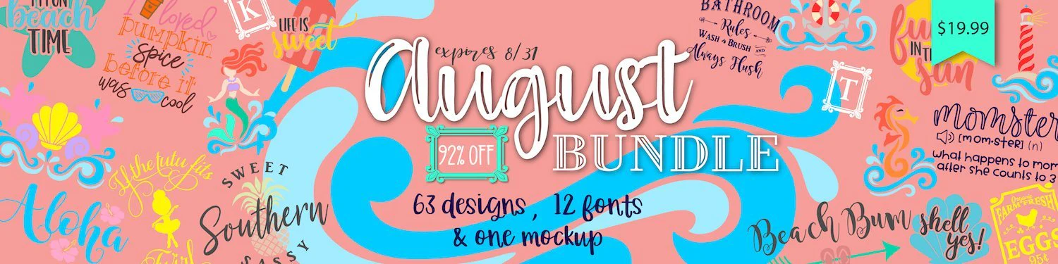 So Fontsy August 2018 Bundle - Image 2