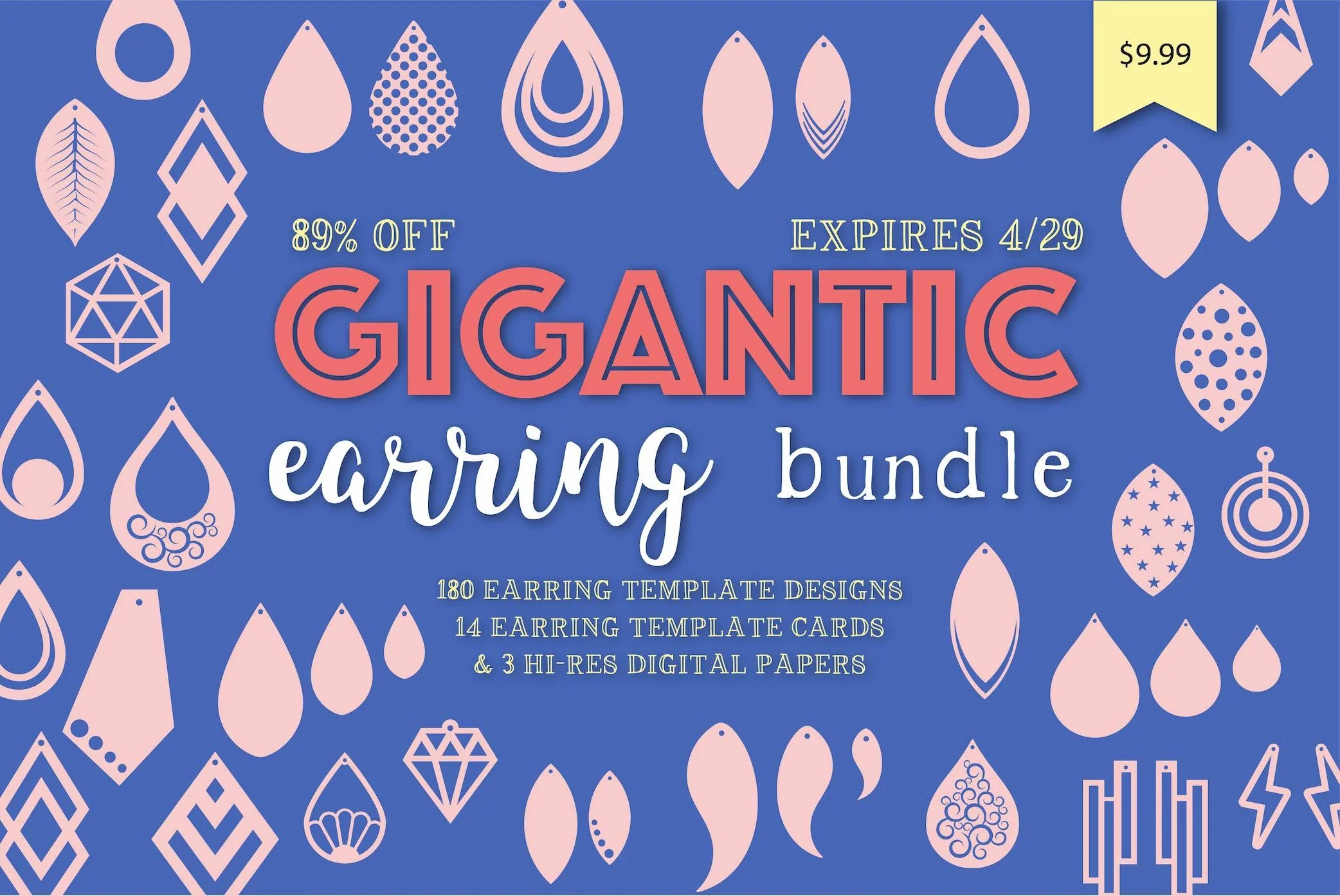 Gigantic Earring SVG Design Bundle