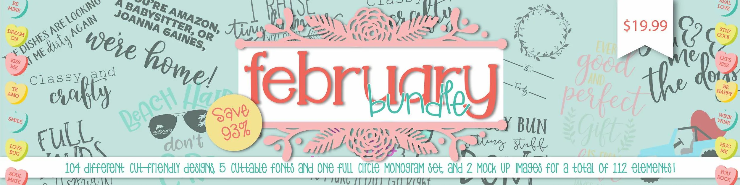 1 DAY ONLY: So Fontsy February 2018 Bundle - Image 2