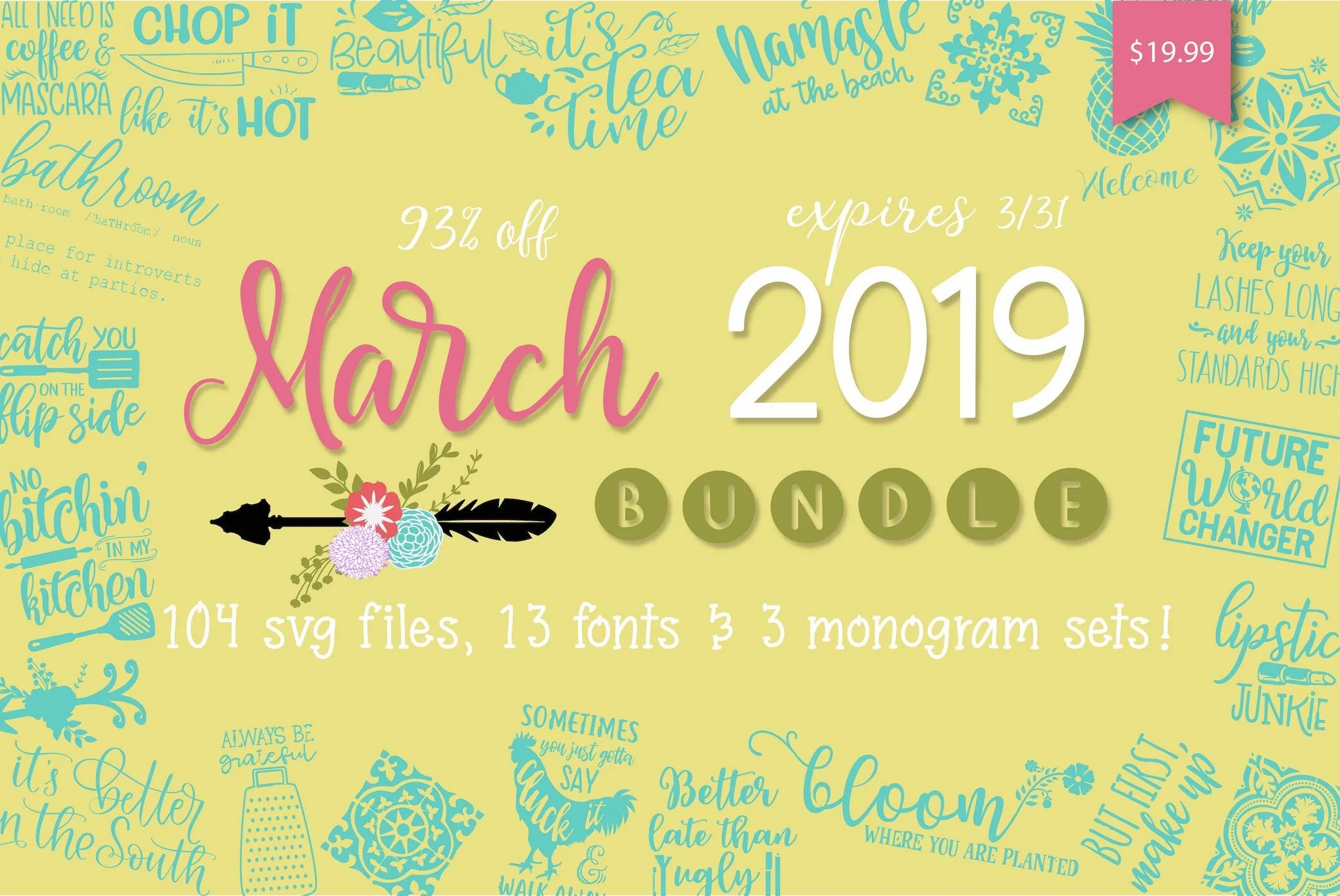 So Fontsy March 2019 Bundle