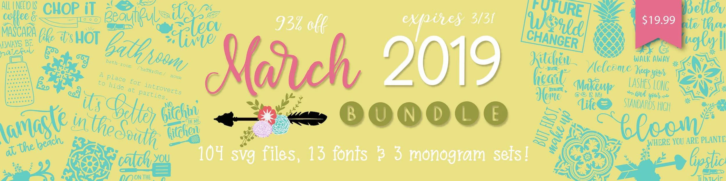 So Fontsy March 2019 Bundle - Image 2