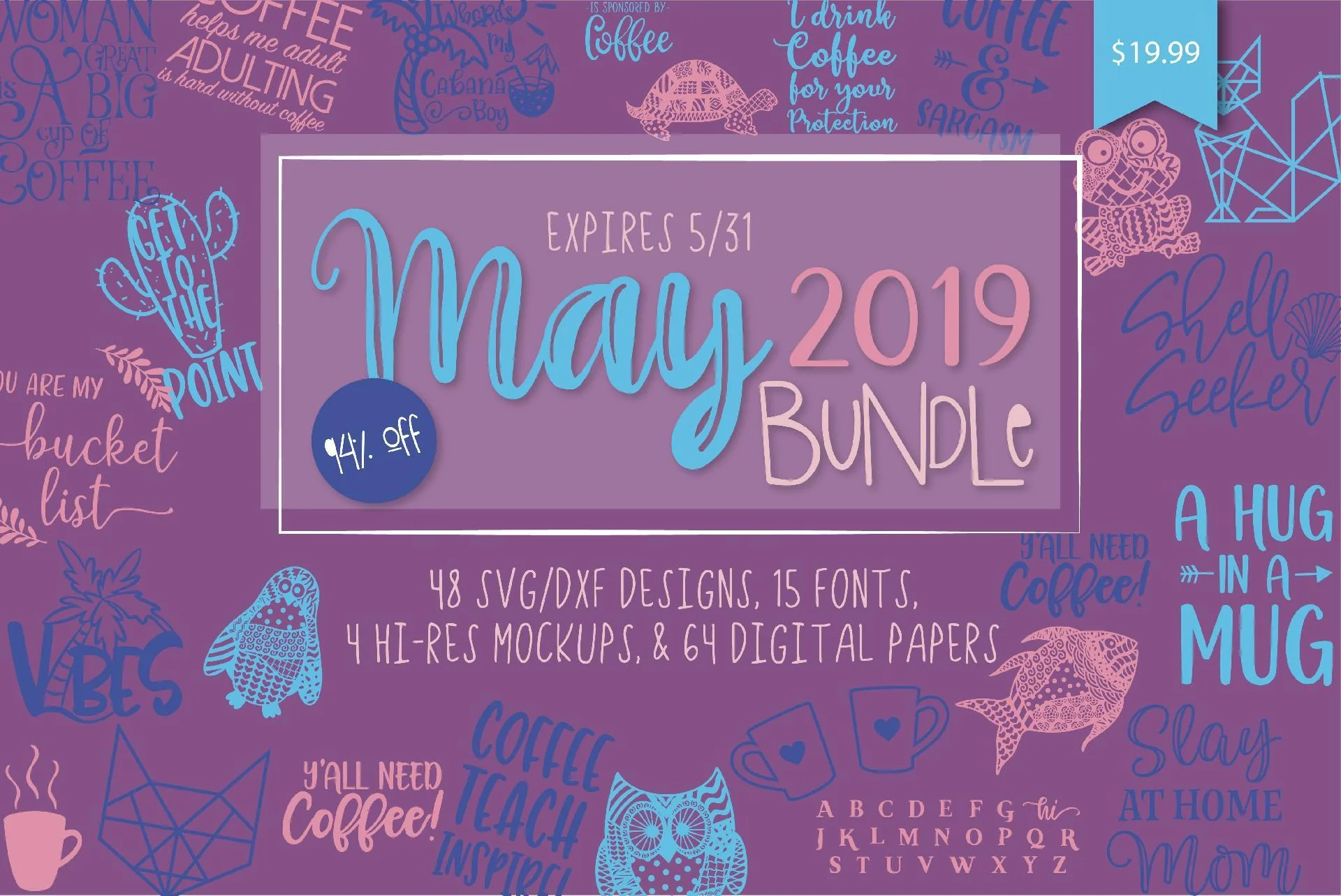 So Fontsy May 2019 Bundle