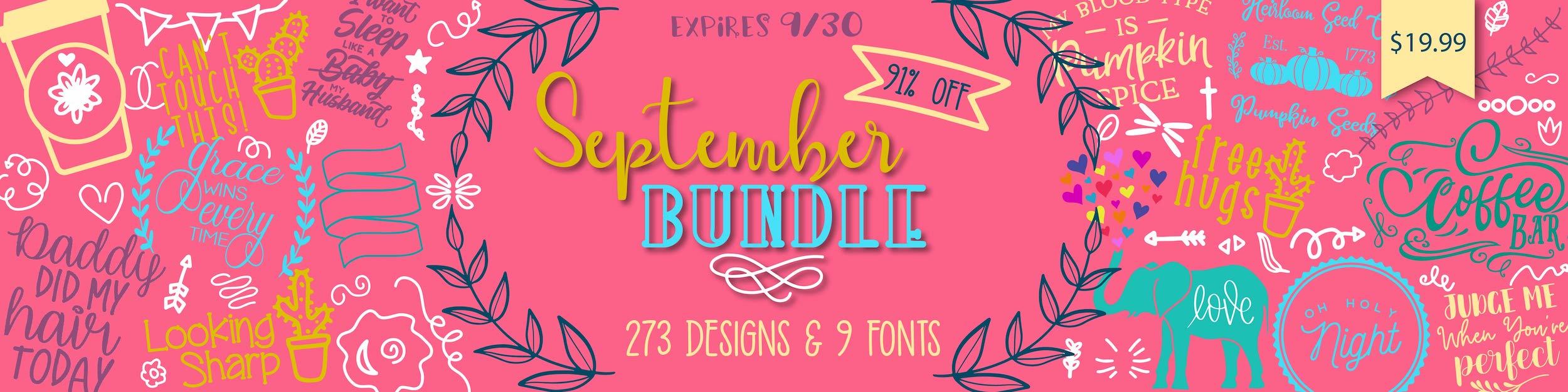So Fontsy September 2018 Bundle - Image 2