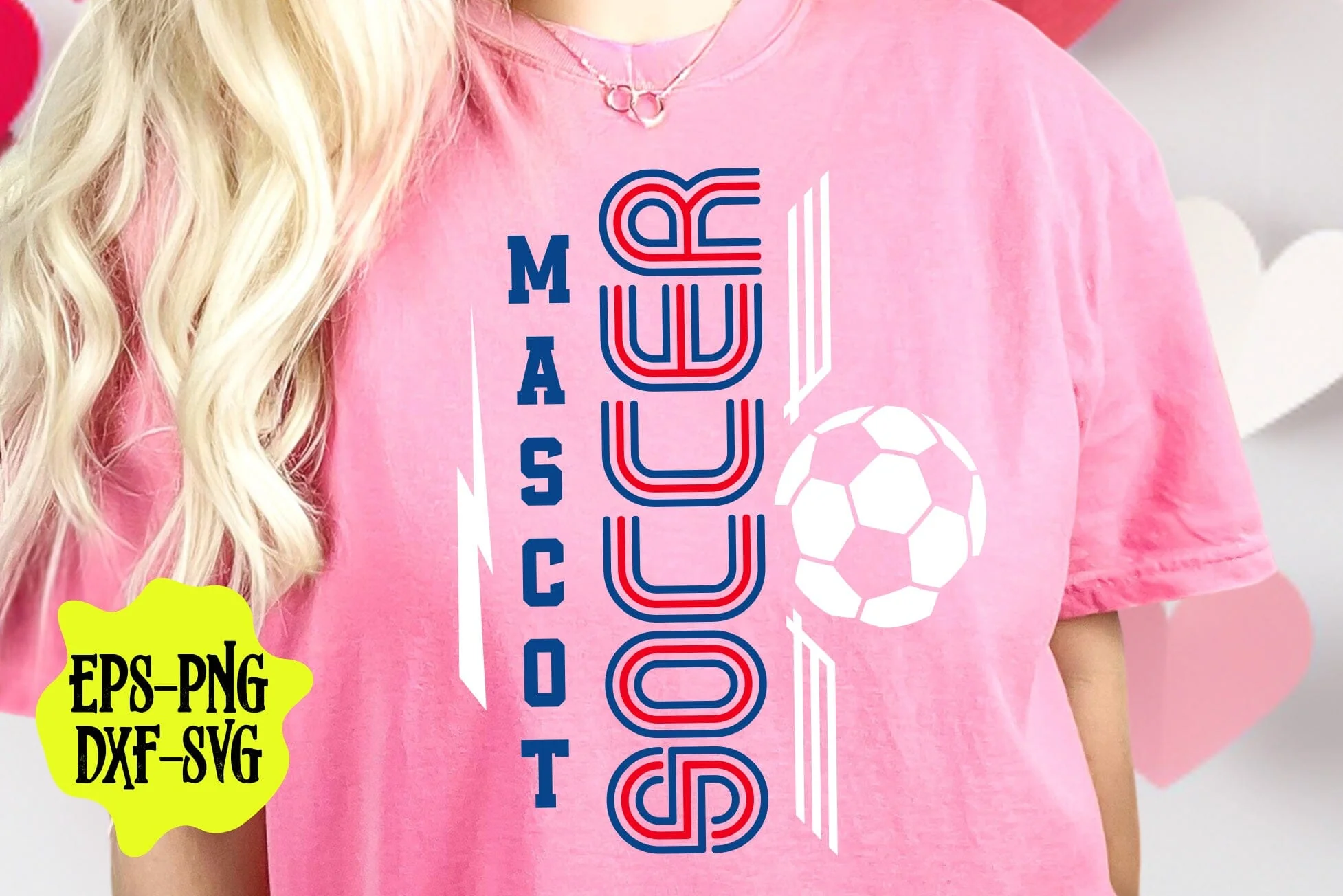 Soccer Team Template Svg, Soccer Svg, School Mascot Svg, Soccer Shirt Svg - Image 2