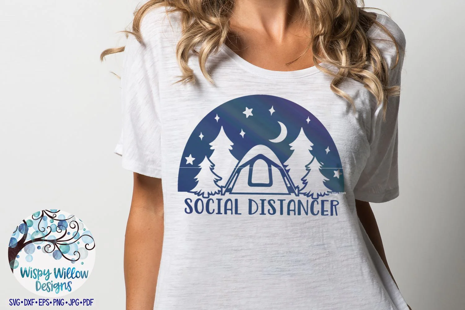 Social Distancer SVG Cut File - Image 2