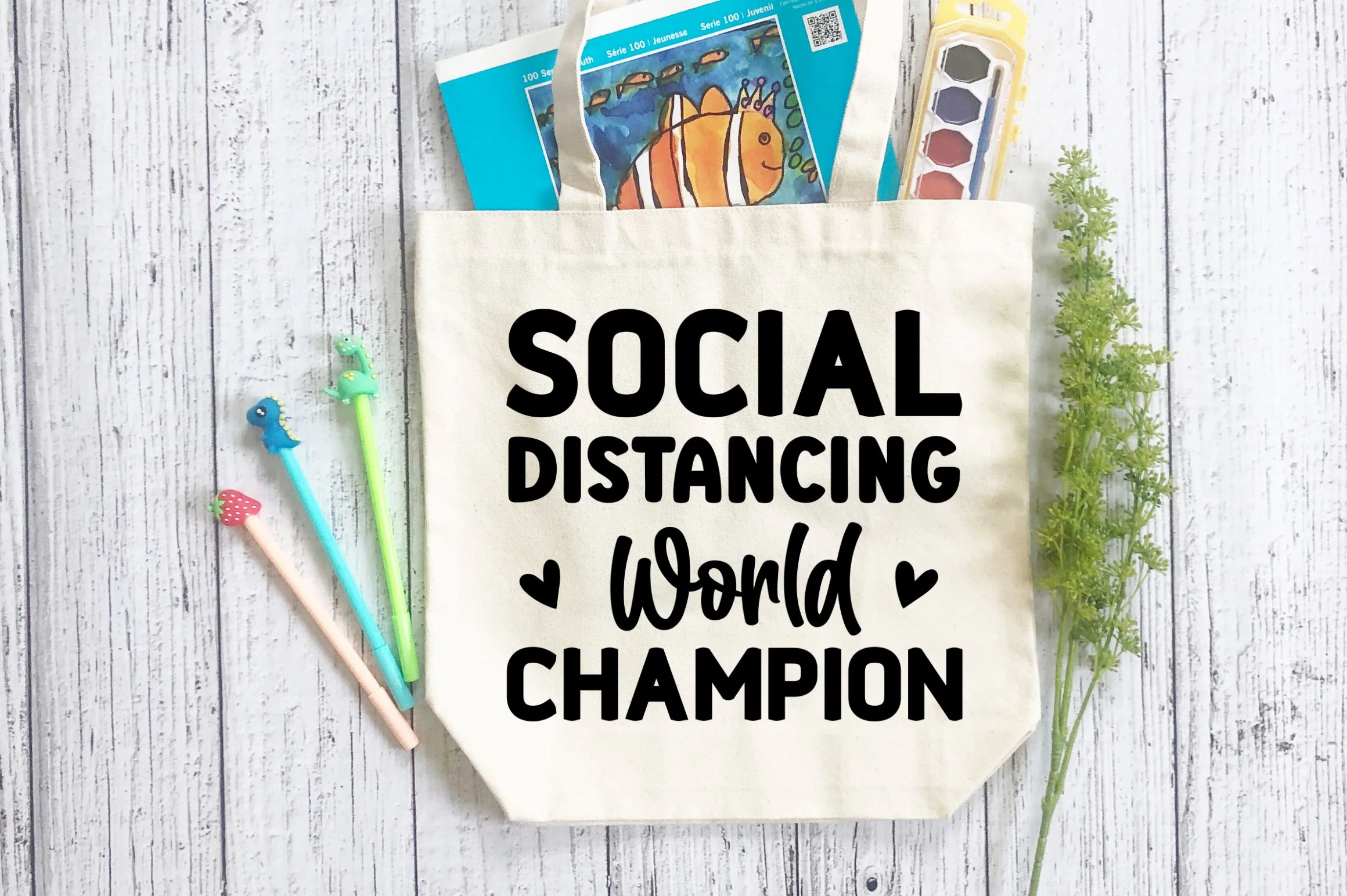 social distancing world champion SVG Design - Image 2