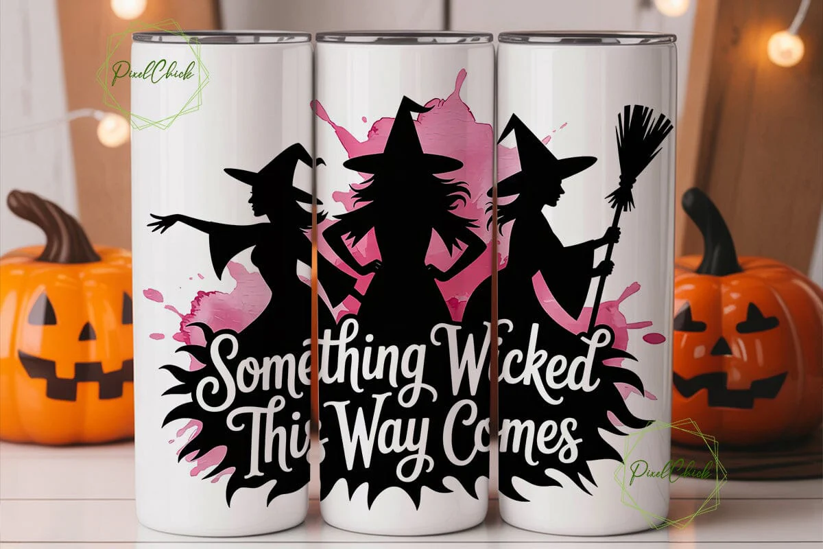 Something Wicked Tumbler Wrap - Image 3