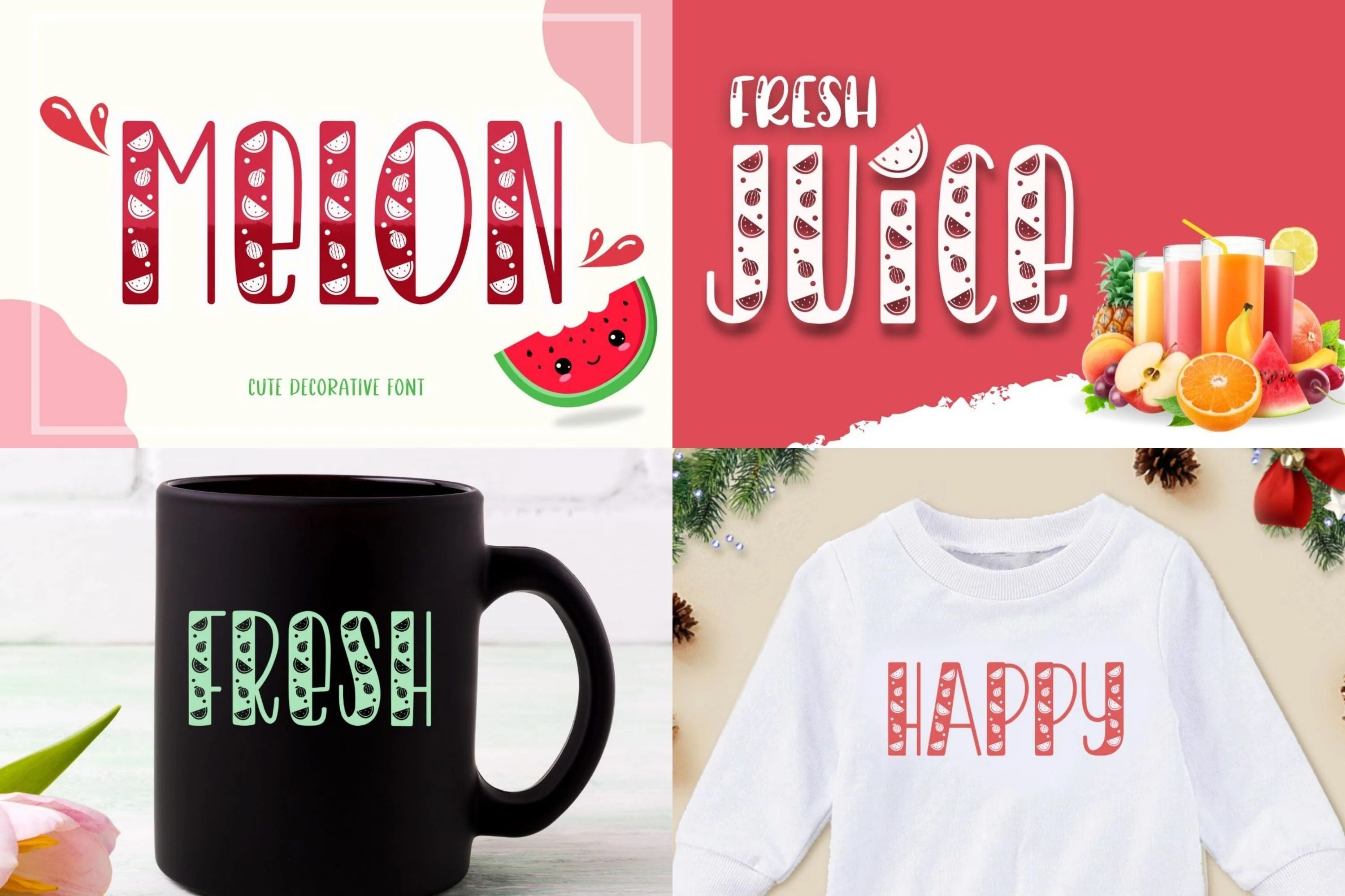 Special Summer Font Bundle - 22 Cute Display Fonts - Image 8
