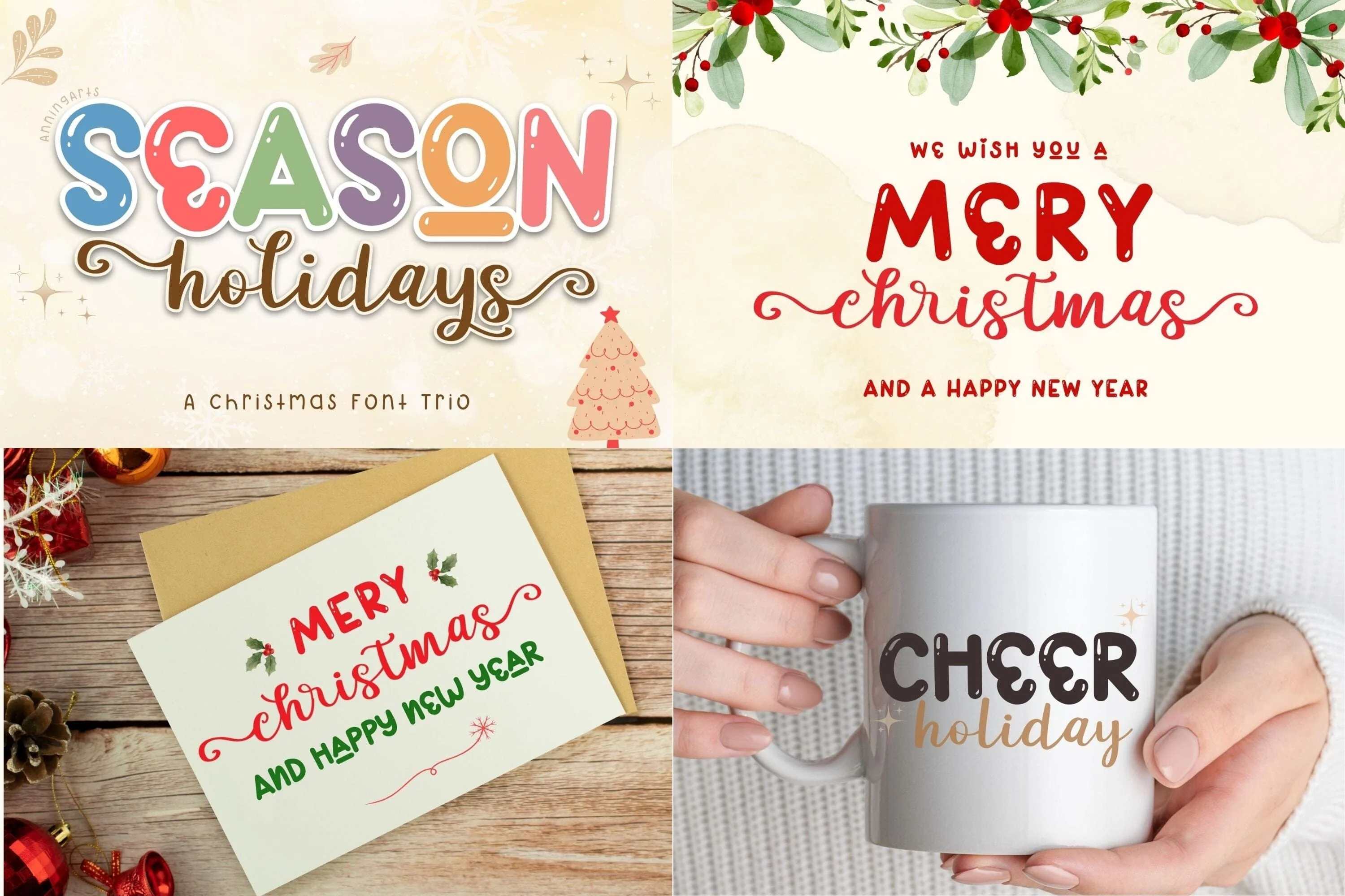 Special Summer Font Bundle - 22 Cute Display Fonts - Image 9