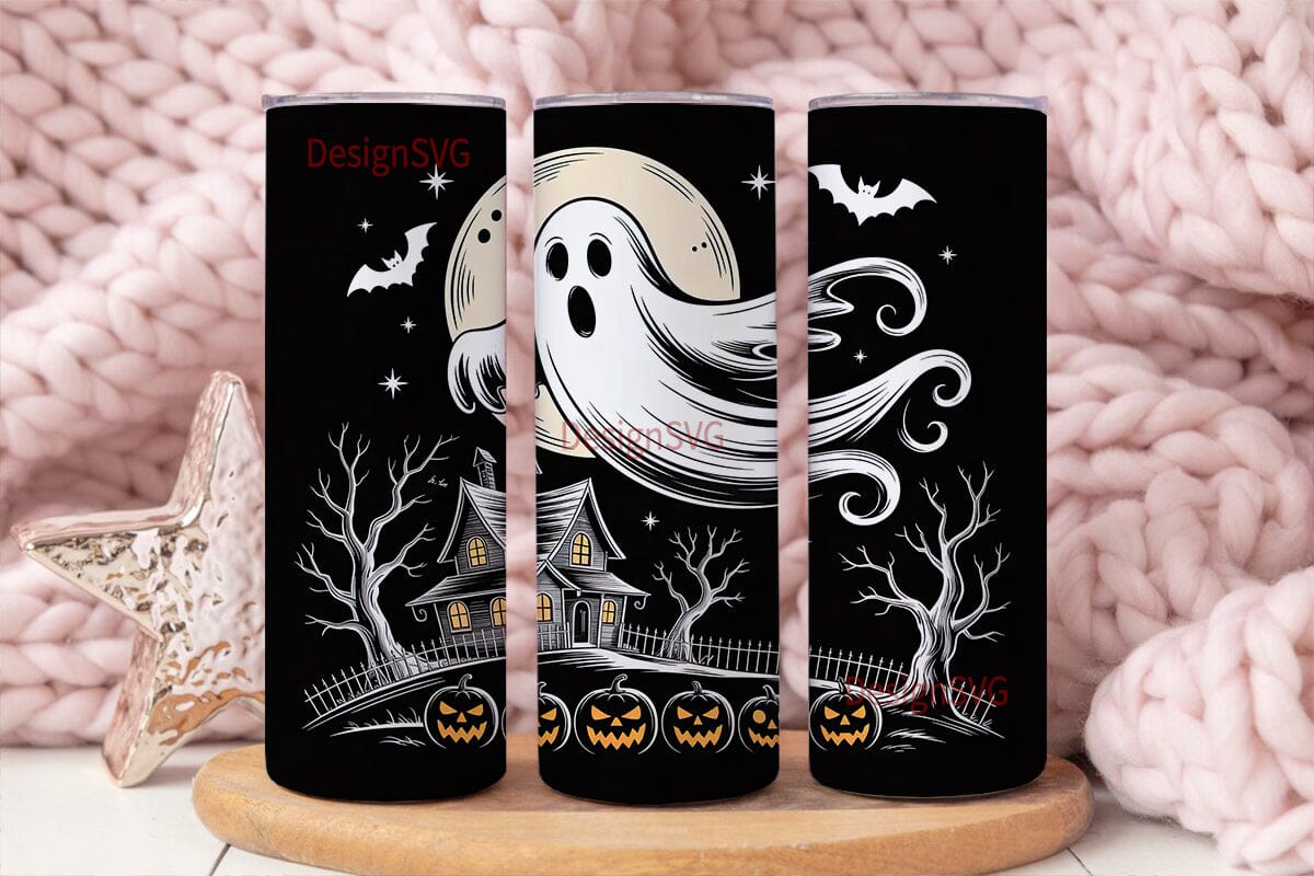 Spooky Halloween Tumbler Wrap