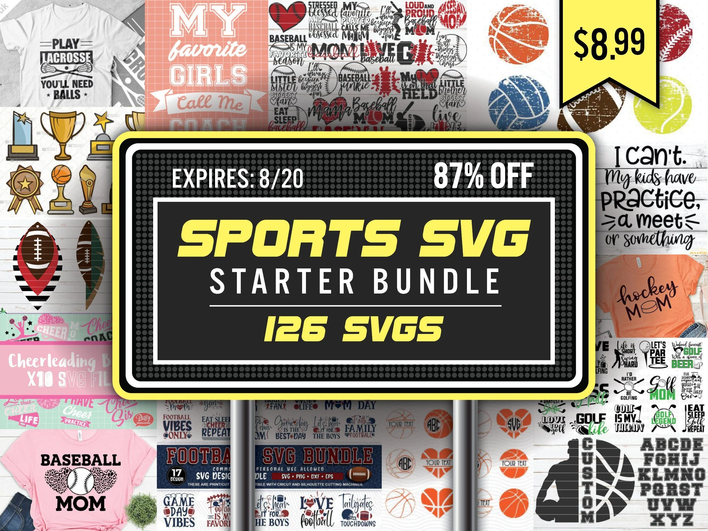 Sports SVG Starter Bundle