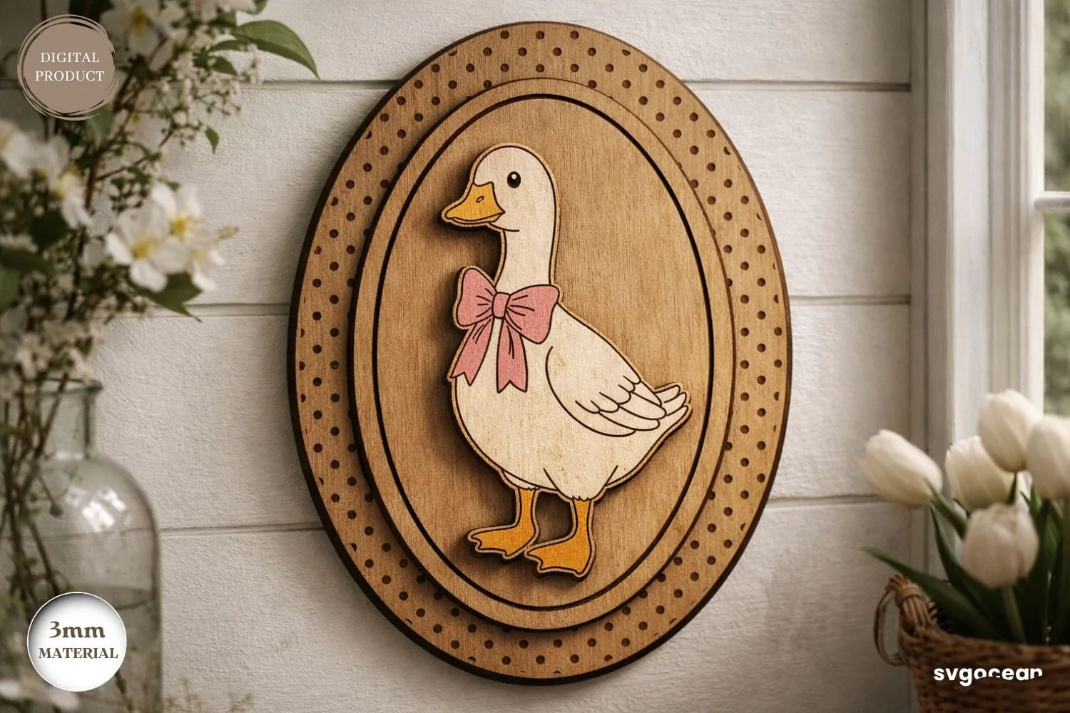 Spring Wall Signs Laser Cut Bundle - Image 6