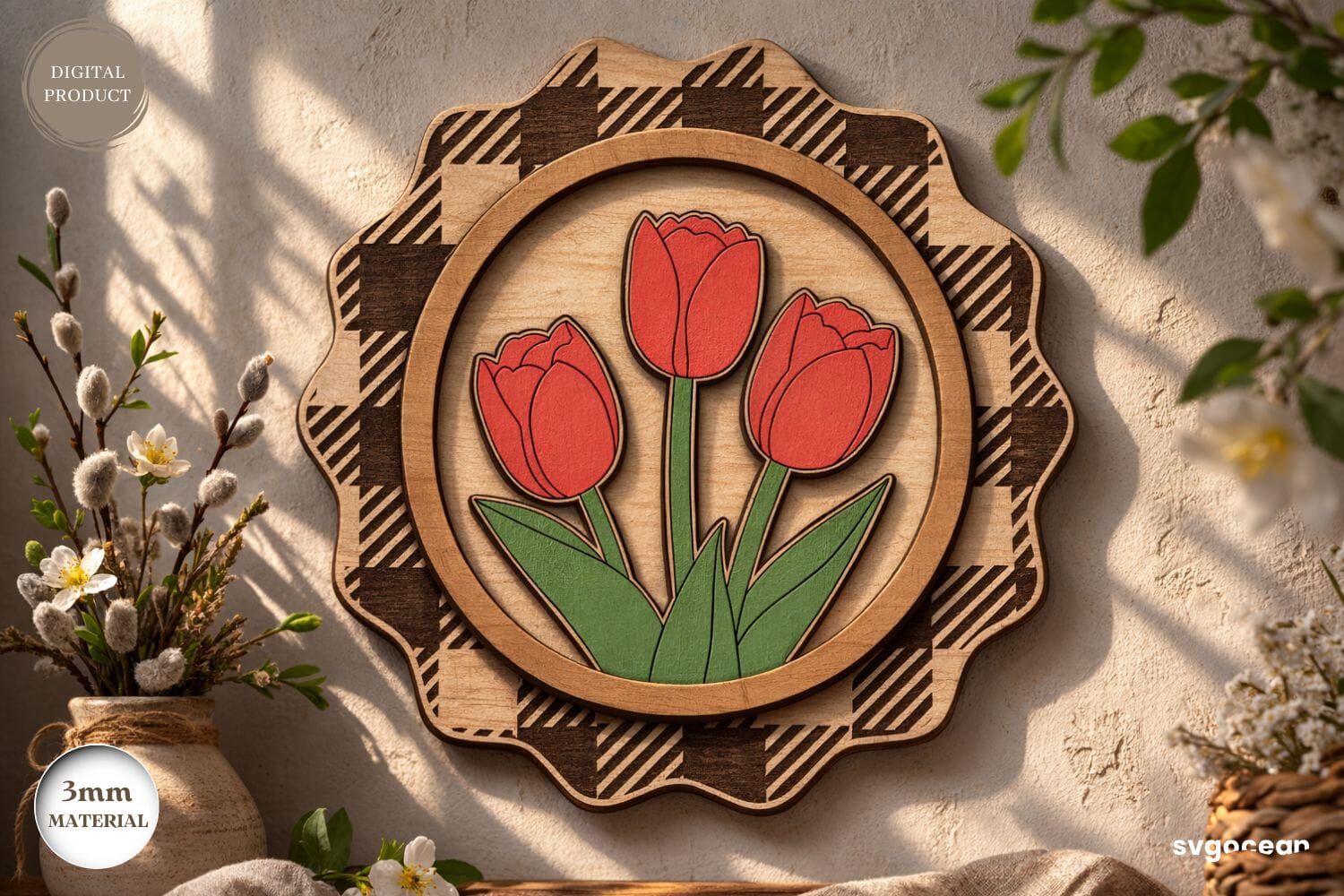 Spring Wall Signs Laser Cut Bundle - Image 9