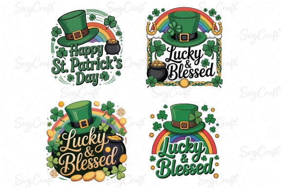 St Patrick's Day Sublimation Design - Image 3