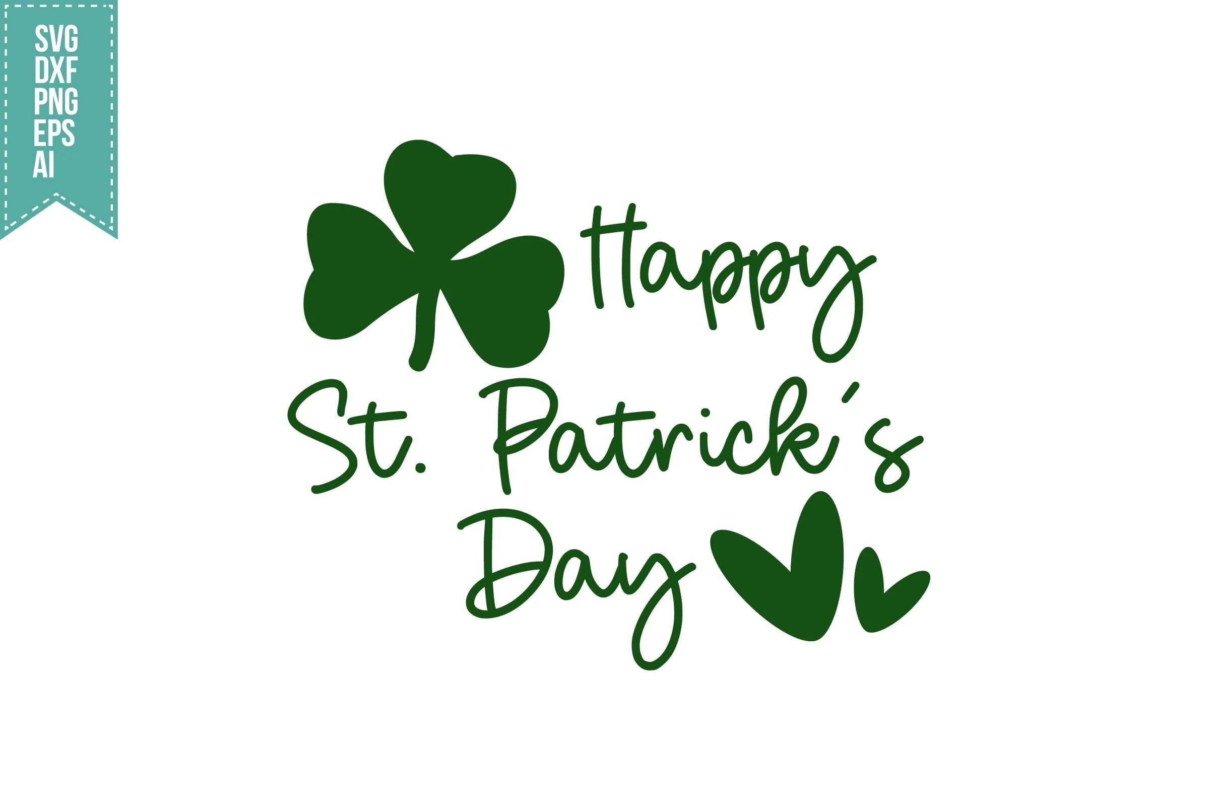 St. Patrick's Day Svg, Lucky Shamrock Shirt Design - Image 3