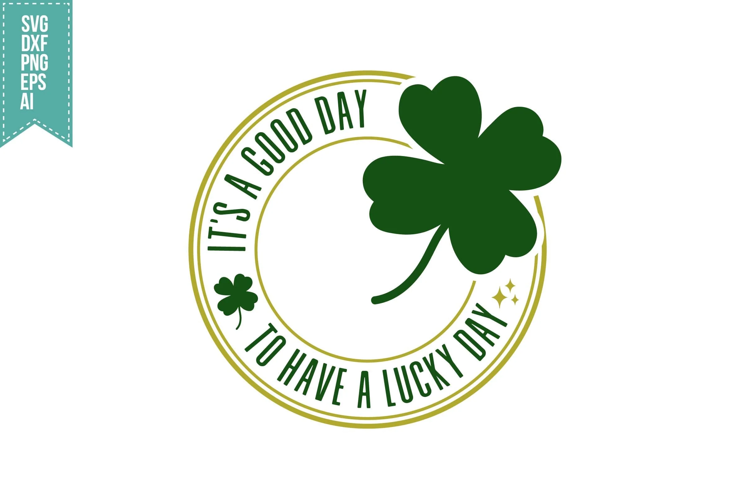 St. Patrick's Day Svg, Lucky Shamrock Shirt Design - Image 3