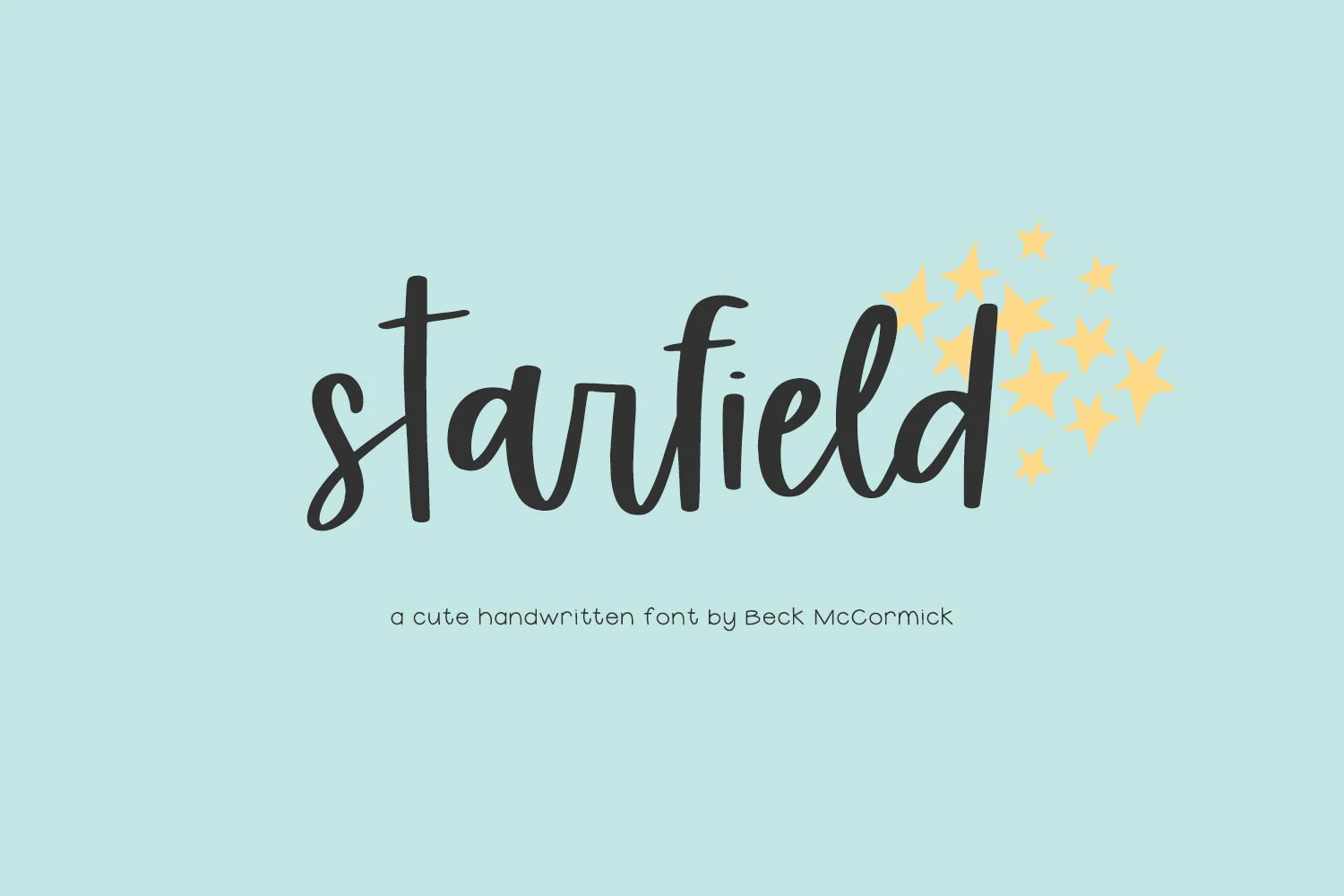 Starfield Script Font