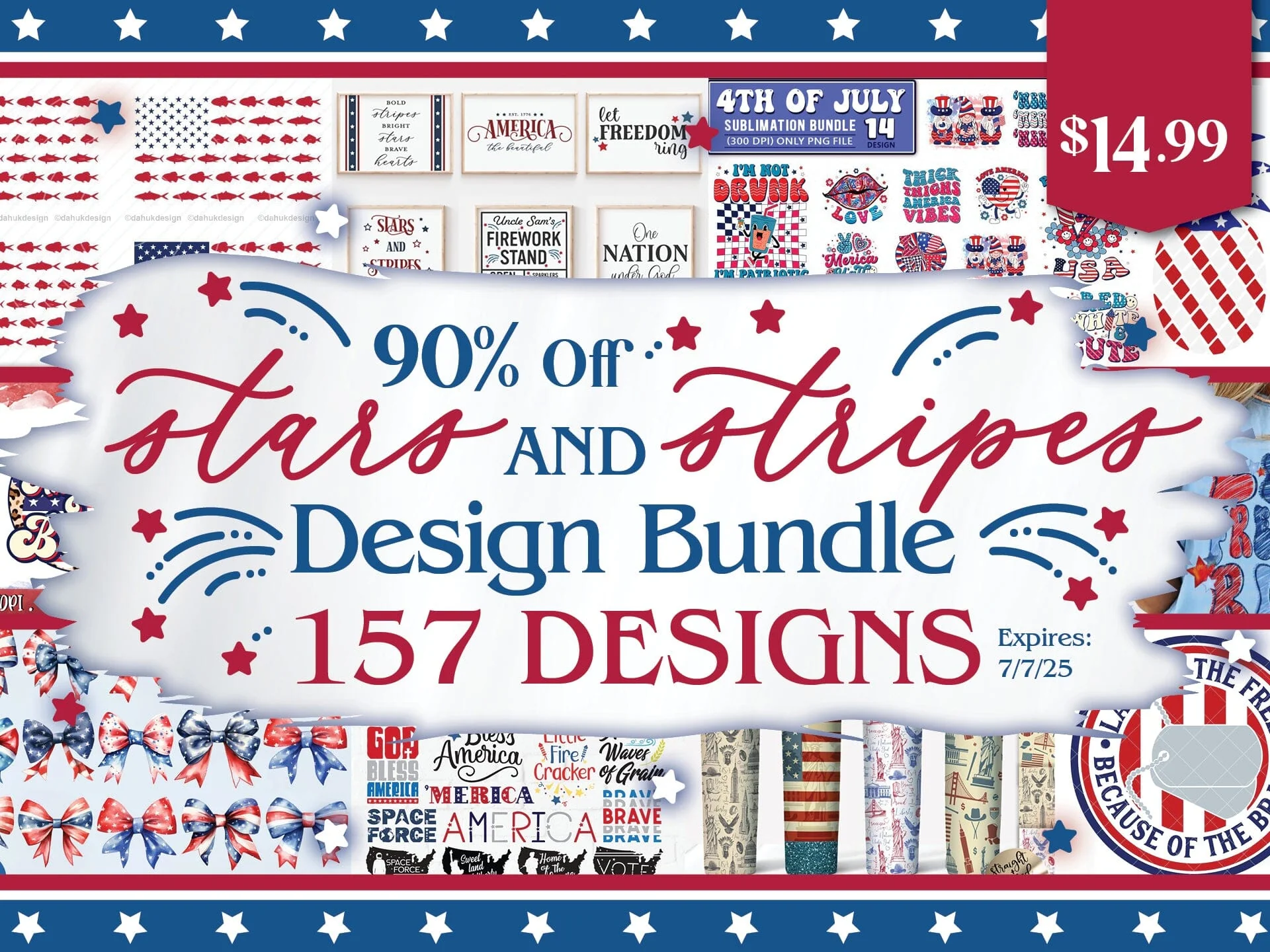 Stars & Stripes Design Bundle [Reg. $151]
