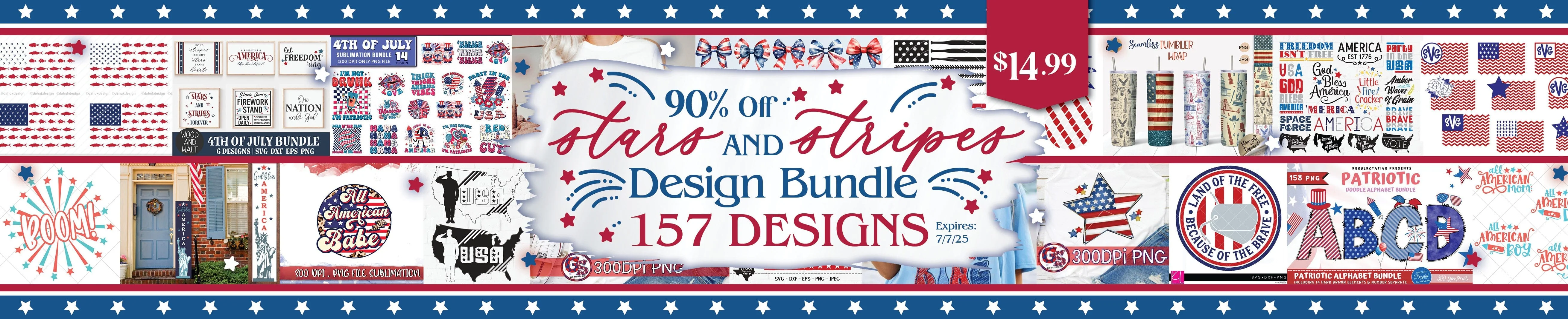 Stars & Stripes Design Bundle [Reg. $151] - Image 2
