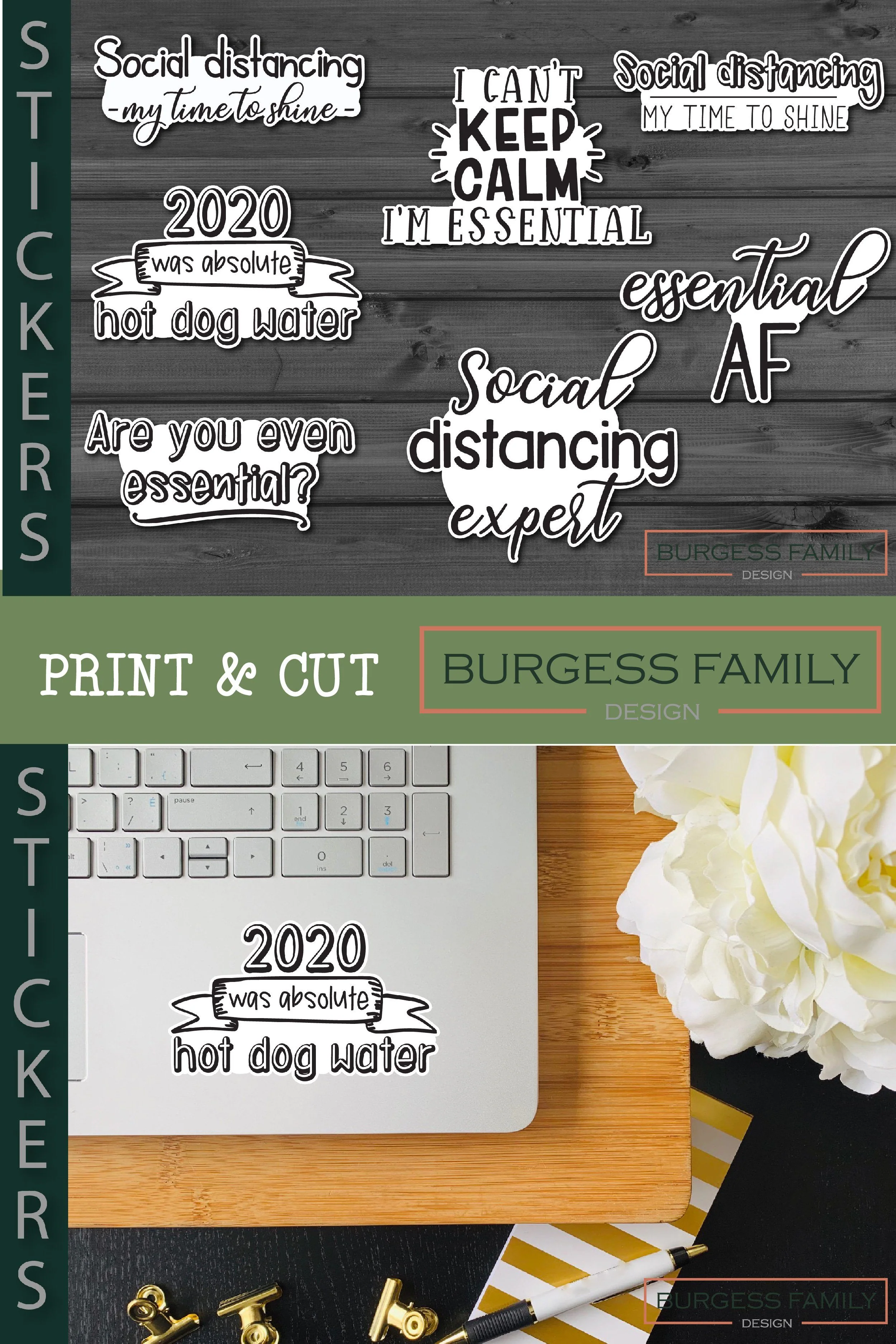 Sticker bundle Pandemic Essential - Image 3