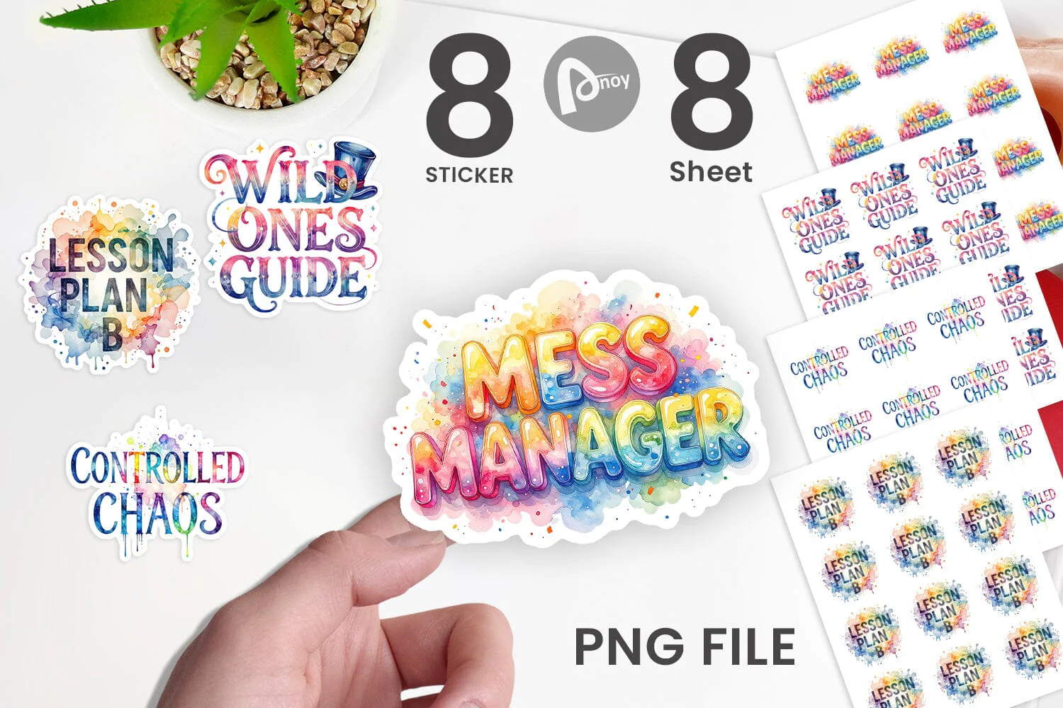Sticker Classroom Chaos Quotes - Image 2