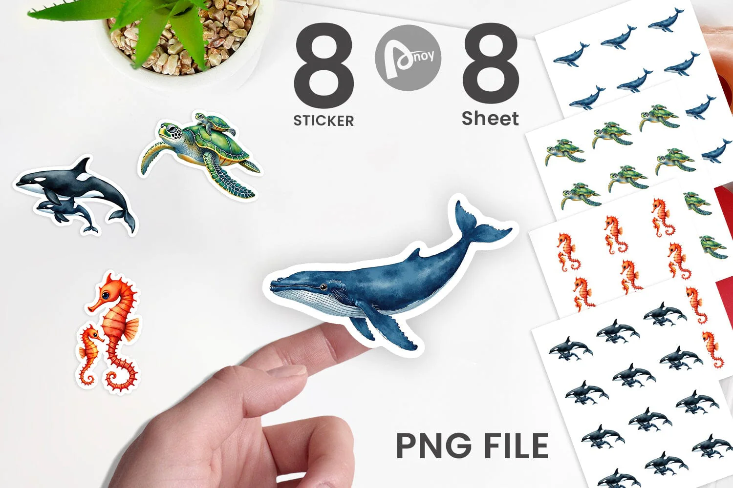 Sticker Ocean Wonders - Image 2
