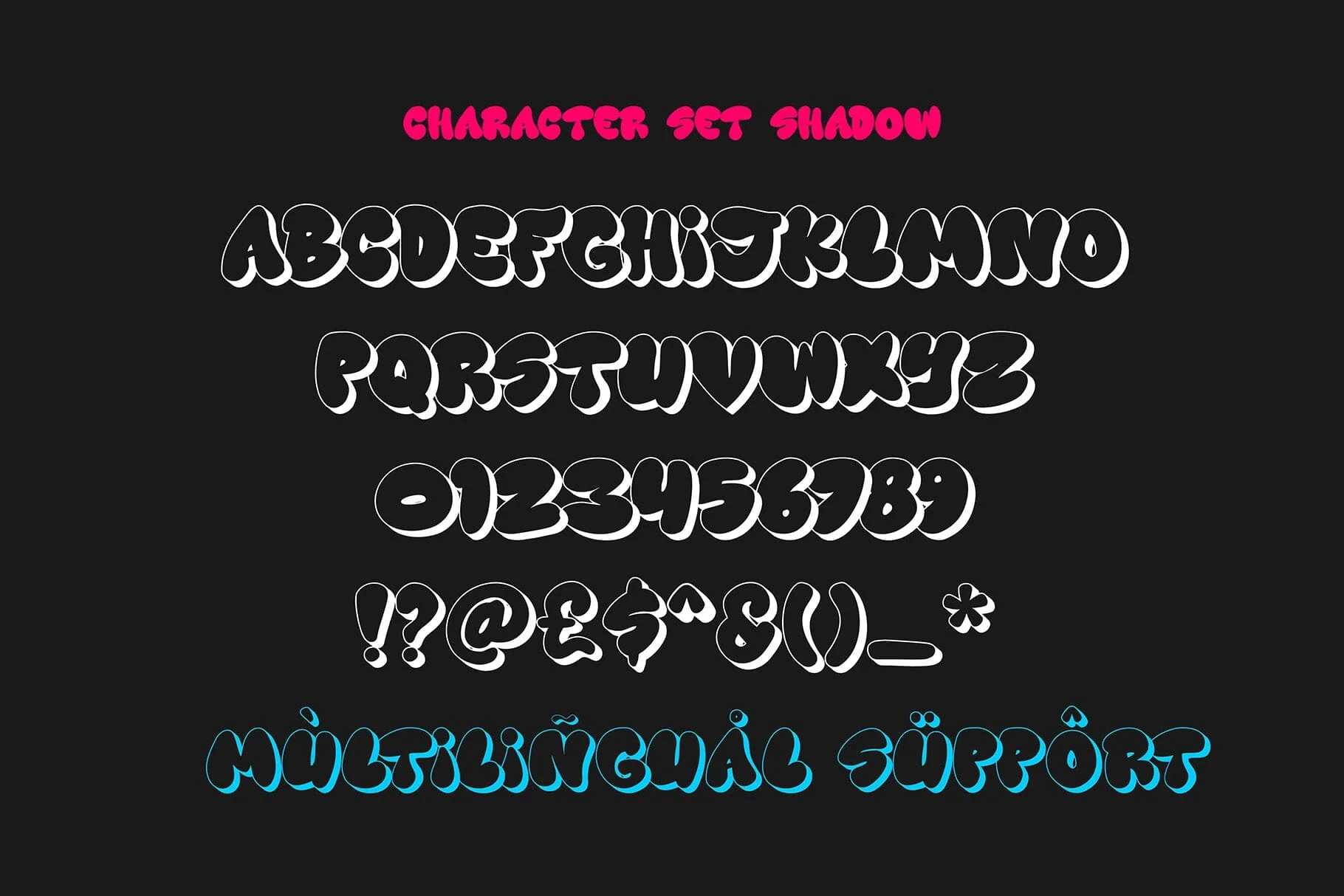 Strokid Layered | Bubble Graffiti Font - Image 5