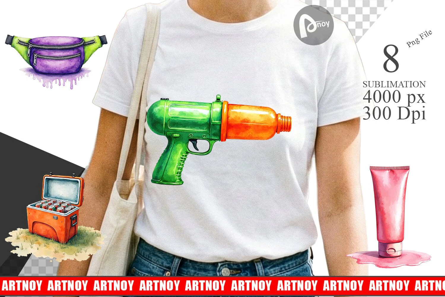Sublimation 90s Beach Essentials - Image 2